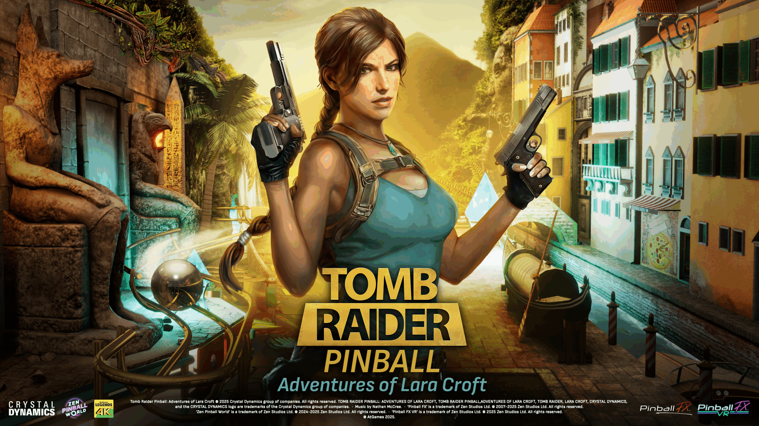 Zen Studiosは、Tomb Raiderに基づいてPinball FXの2つの新しいDLCテーブルを発表します